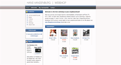Desktop Screenshot of hansvandenburg.com